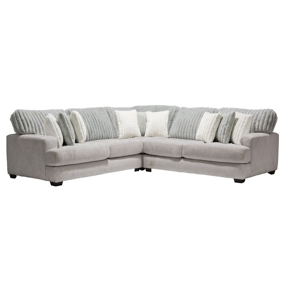 6150 Plush Moonstruck Sectional in Plush Moonstruck