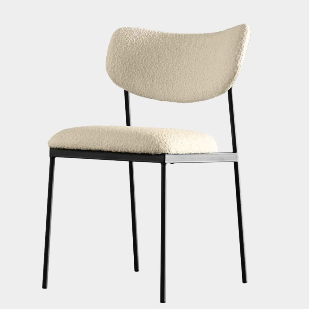 Clique Dining Chair in Biscuit Beige - grey background