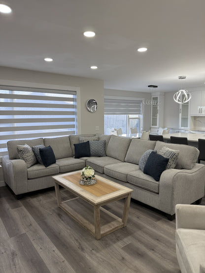 6090 Collection  Modani Linen Sectional