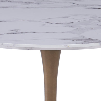 Zilo/Cleo Large 7pc Dining Set in Aged Gold with Black Chair