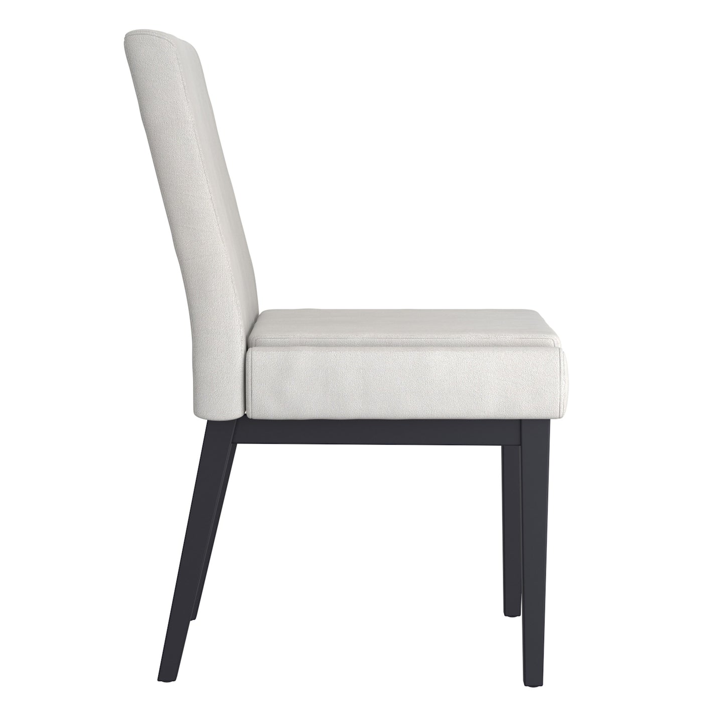 Zax/Cortez 7pc Dining Set in Natural with Beige and Black Chair
