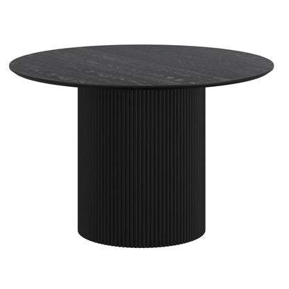 Tovas/Caprese 5pc Dining Set - Black Table with Black Chair
