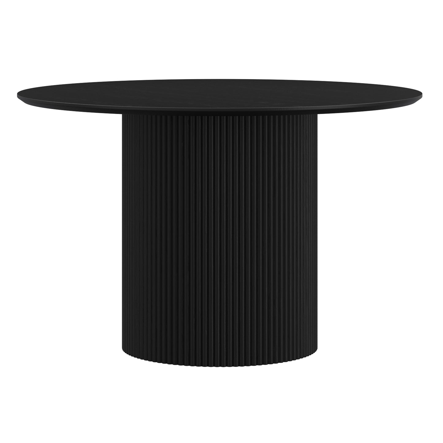 Tovas/Caprese 5pc Dining Set - Black Table with Black Chair