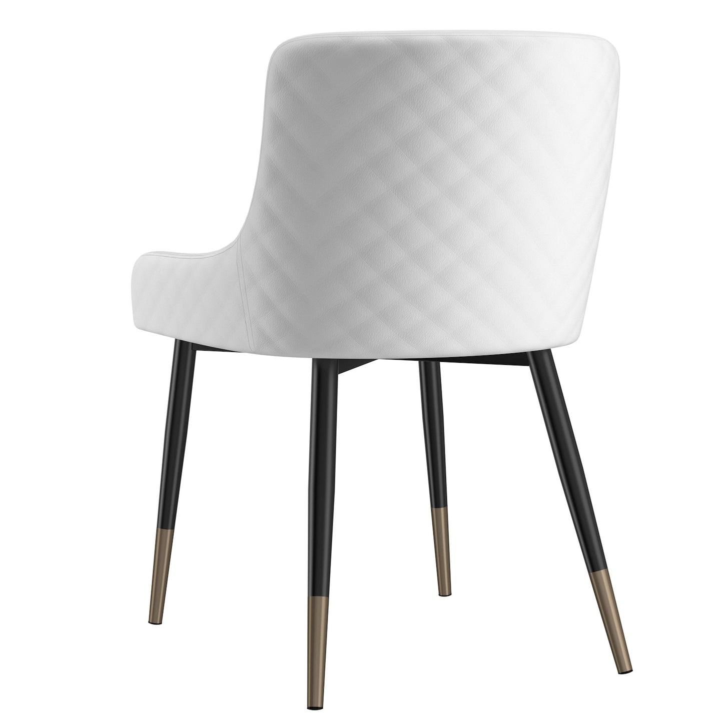 Xander Dining Chair, set of 2, in White and Black