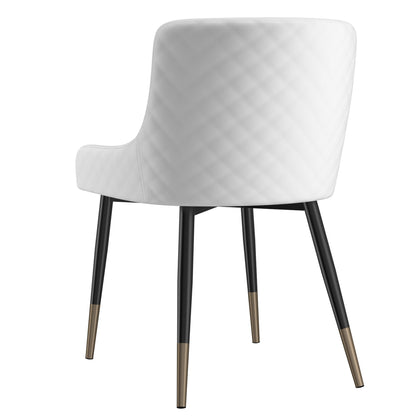 Xander Dining Chair, set of 2, in Light Grey and Black