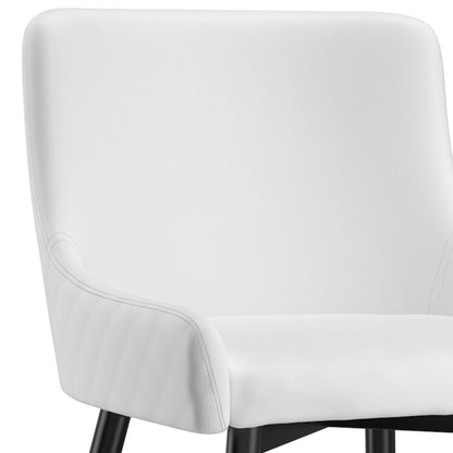 Xander Dining Chair, set of 2, in White and Black