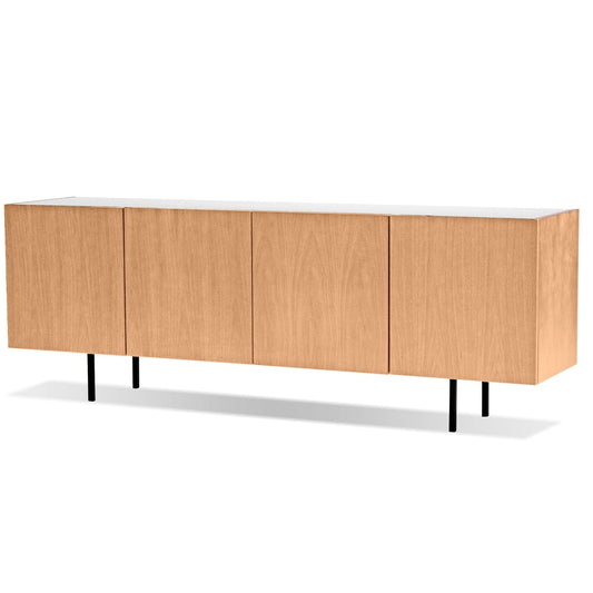 Calvin Buffet In White Oak Veneer