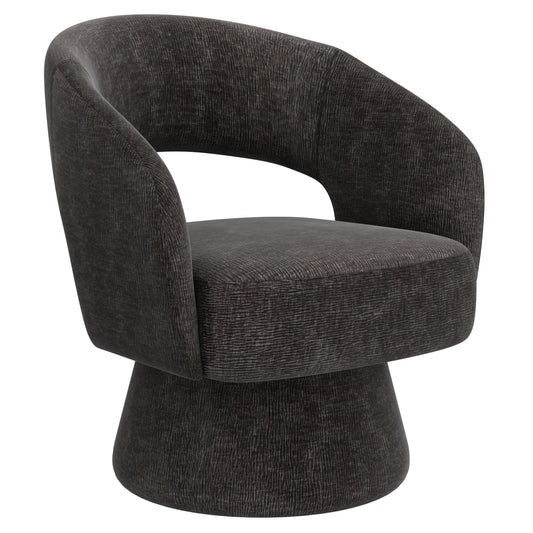 Santo Accent Chair In Charcoal