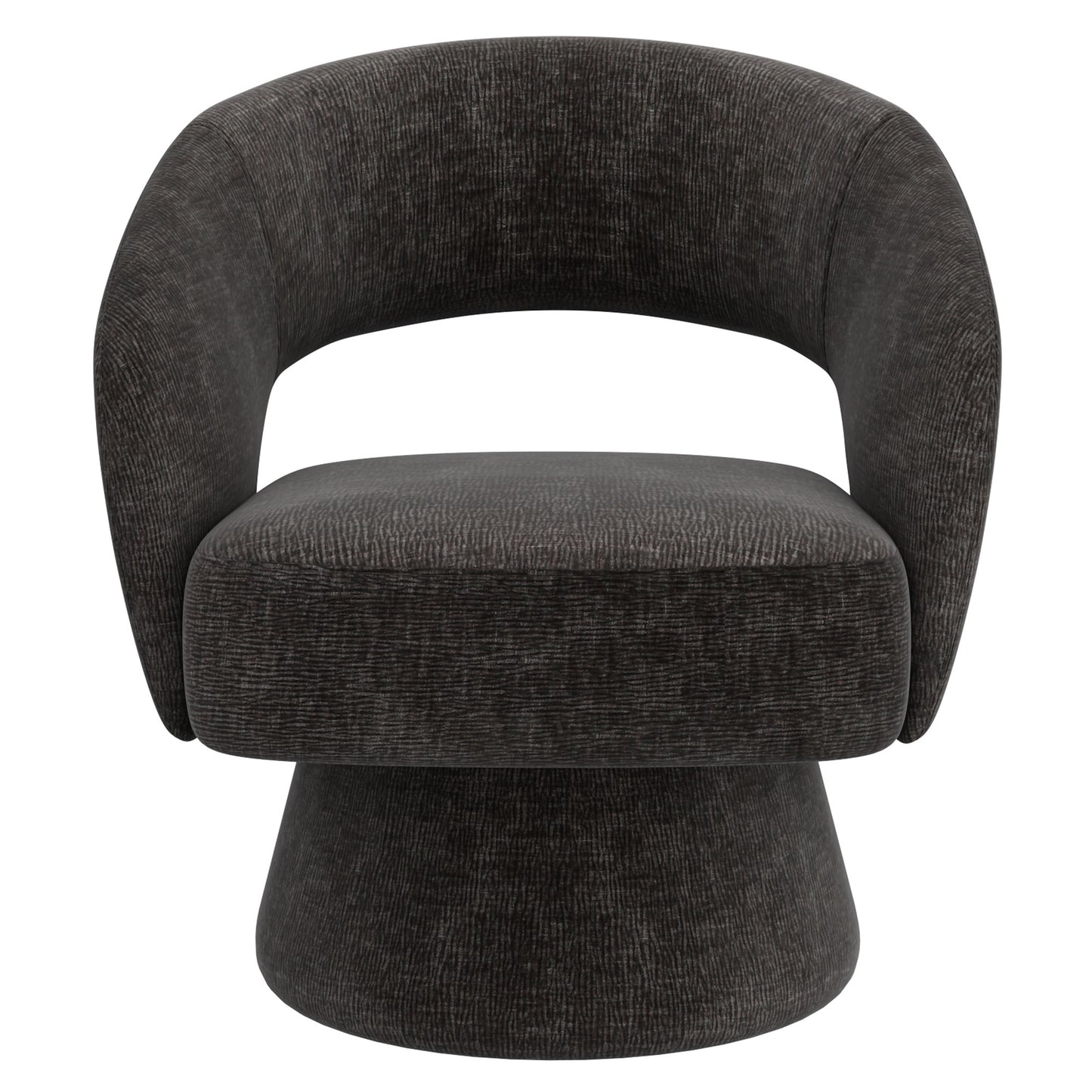 Santo Accent Chair In Charcoal