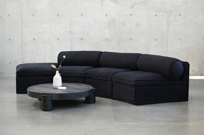 Fauna Sectional In Black