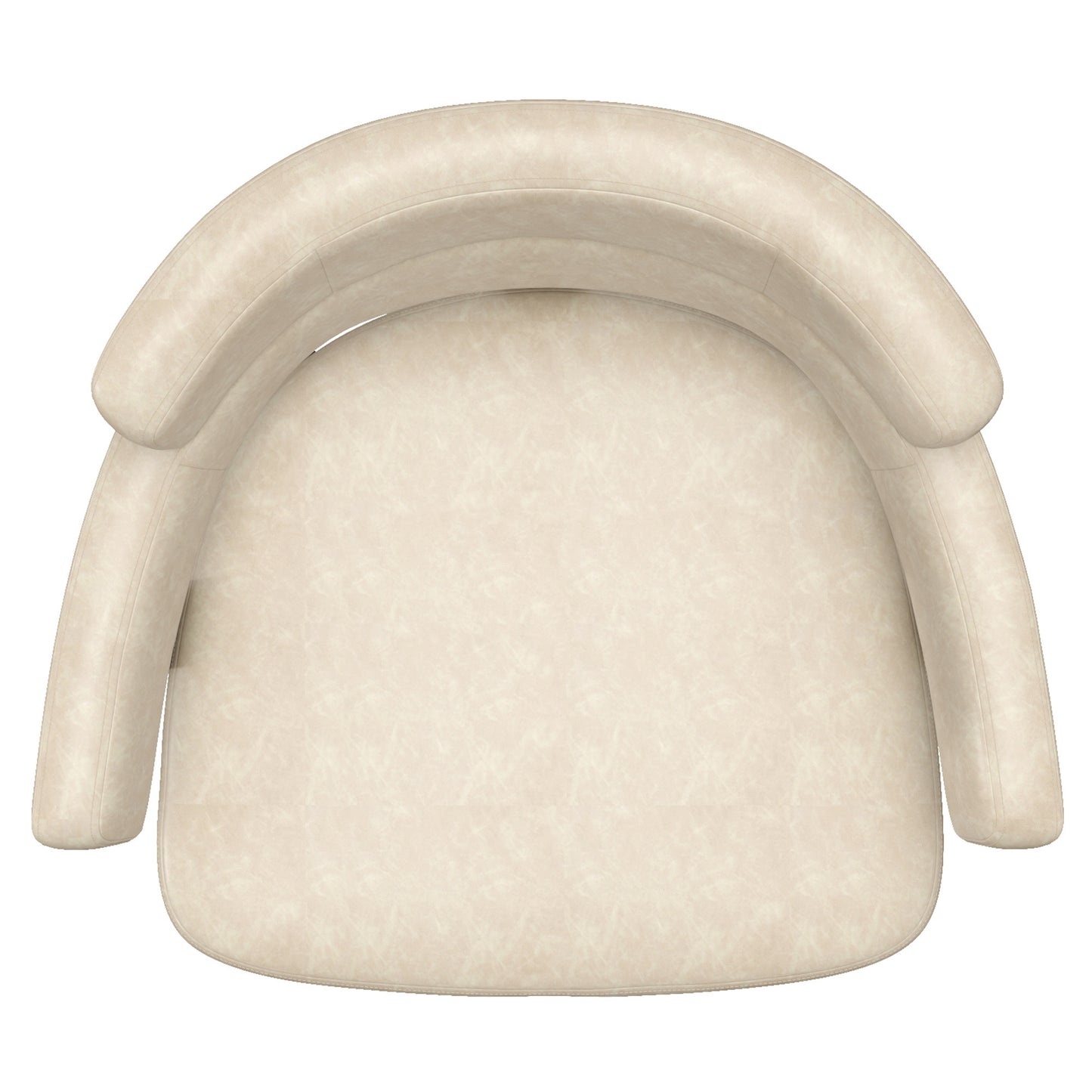 Oberon 26" counter stool with swivel, set of 2 in vintage ivory and aged gold