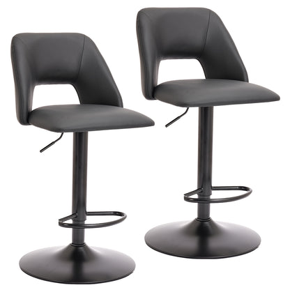 Adler adjustable air-lift stool, set of 2