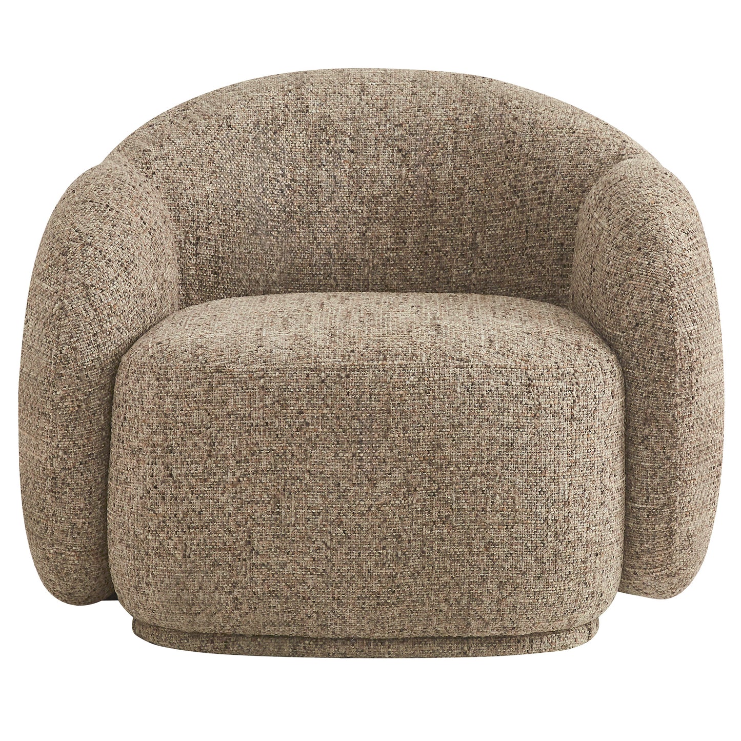 Amriel accent chair in brown  multi-tone