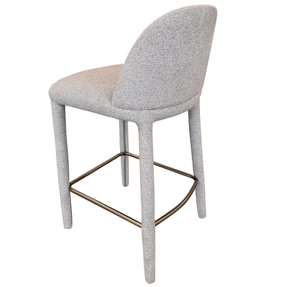 Kiara 26" counter stool, set of 2 in beige
