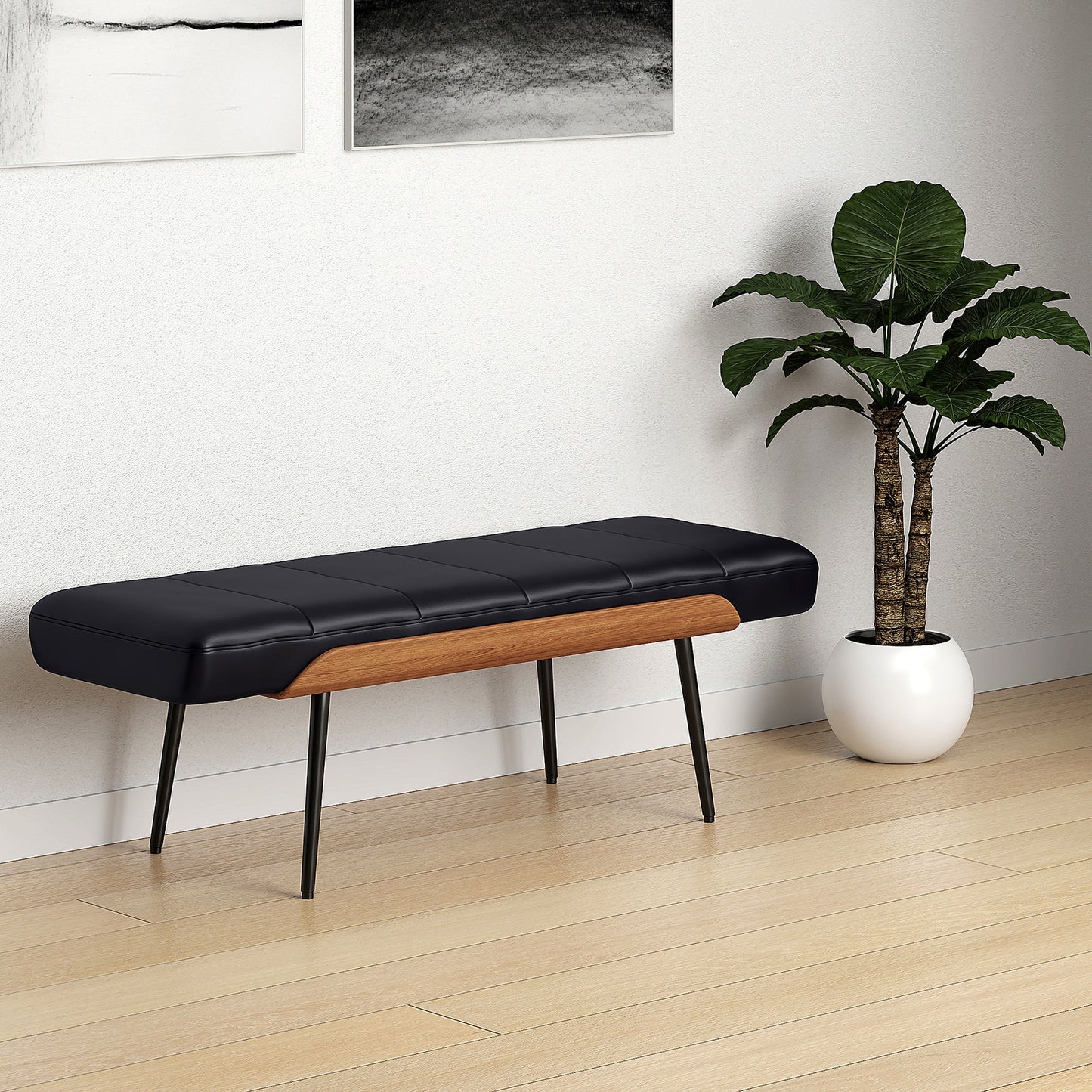 Umber Accent Bench