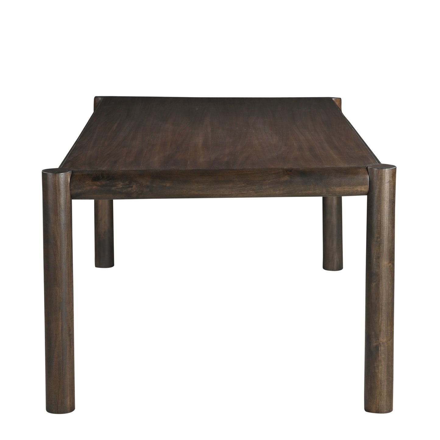 Advik And Celest 7pc Dining Set - Mocha Table And Brown And Dark Walnut Chairs
