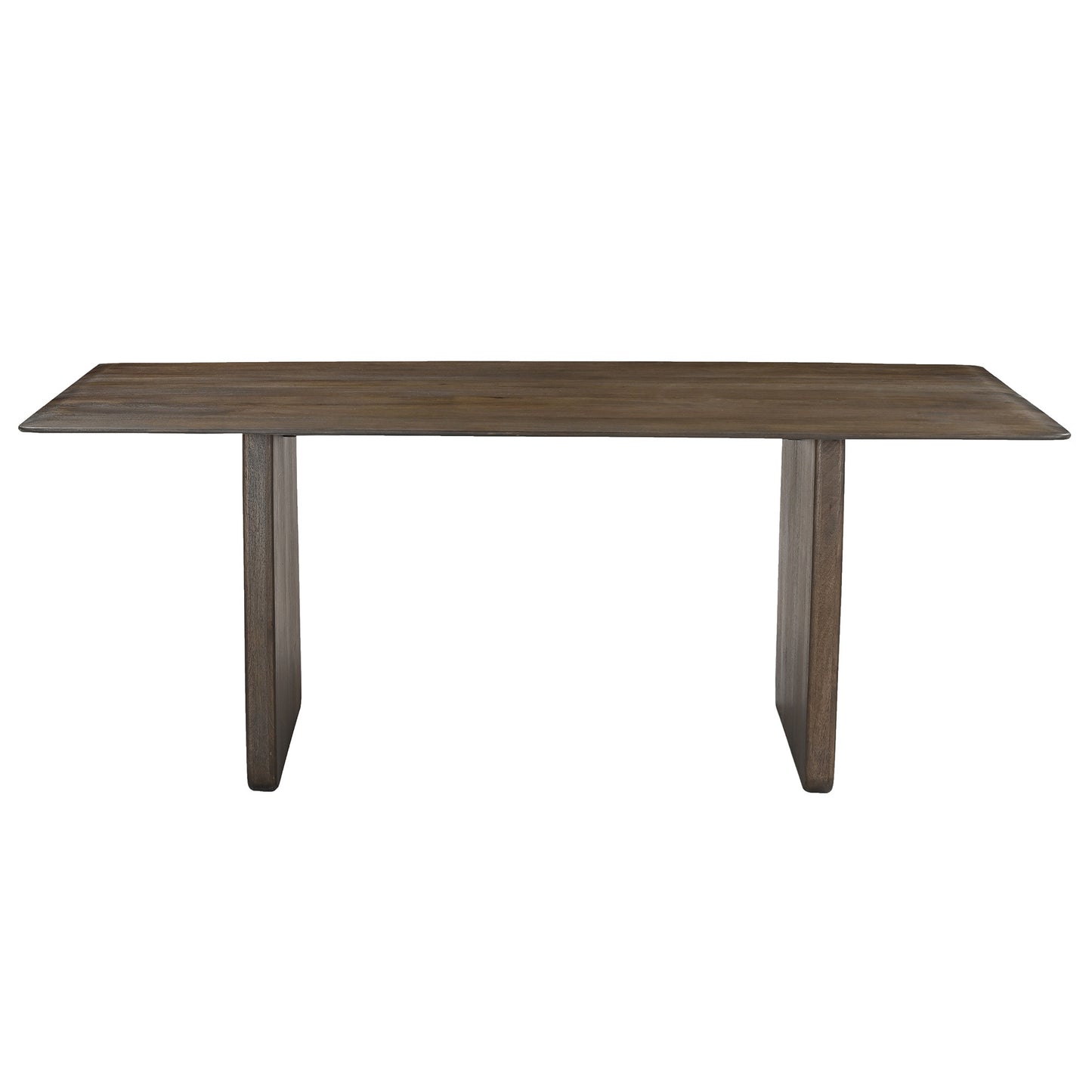 Bazul And Freya 7pc Dining Set - Mocha Table And Toffee And Walnut Chairs