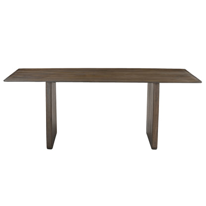 Bazul And Nicco 7pc Dining Set - Mocha Table And Mocha Chairs