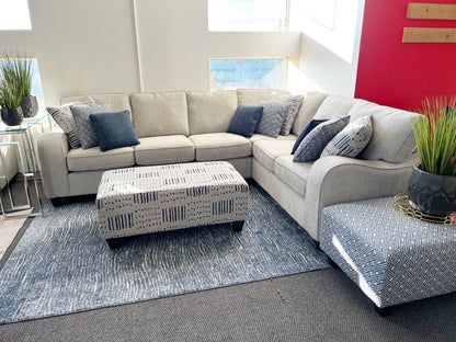 6090 Collection  Modani Linen Sectional