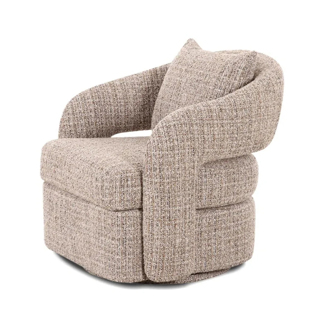 Arch Lounge Chair Swivel in Wallaby - photo 6