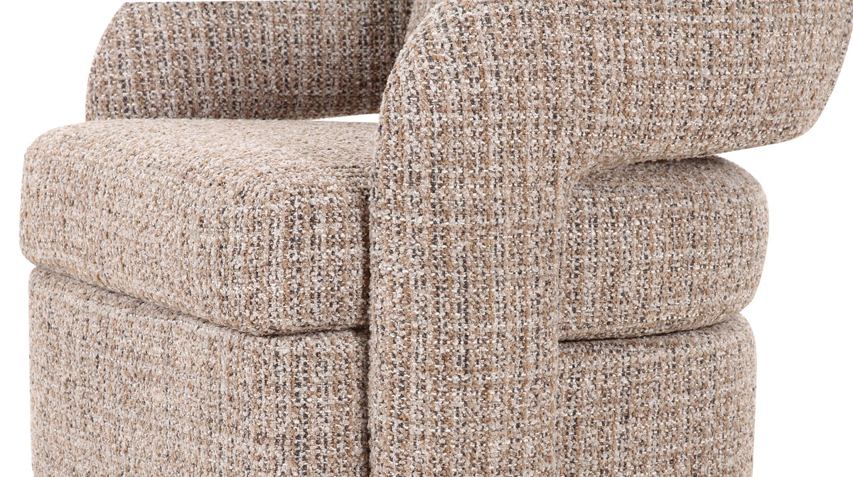 Arch Lounge Chair Swivel in Wallaby - photo 7