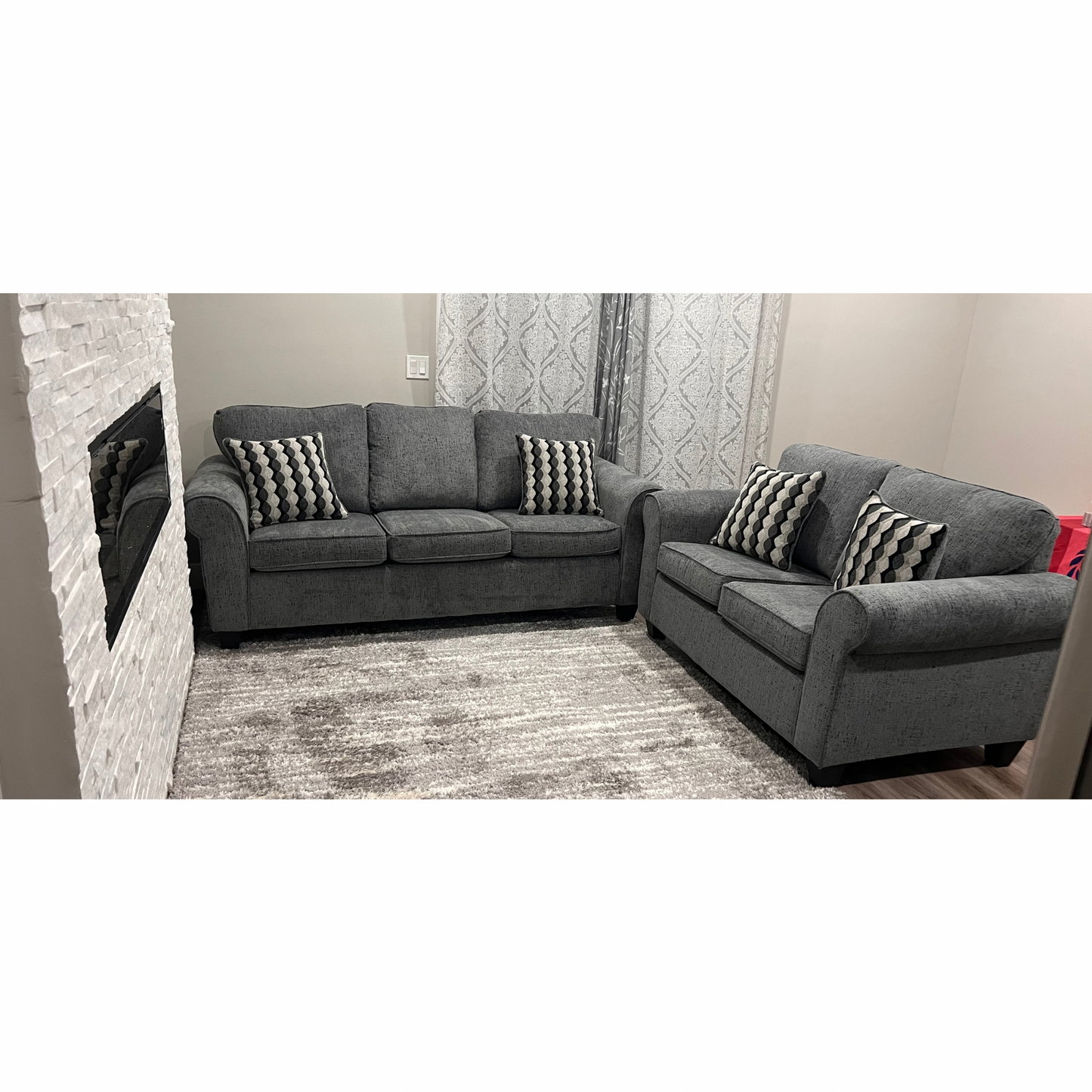 1005 Collection  - Sofa and Loveseat Set
