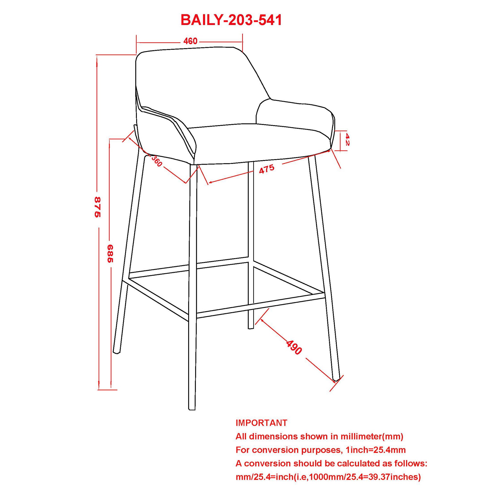 baily-26-counter-stool-set-of-2-in-grey-and-beige dimension diagram